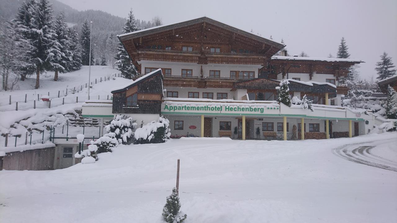 Appartementhotel Hechenberg Saalbach-Hinterglemm Dış mekan fotoğraf